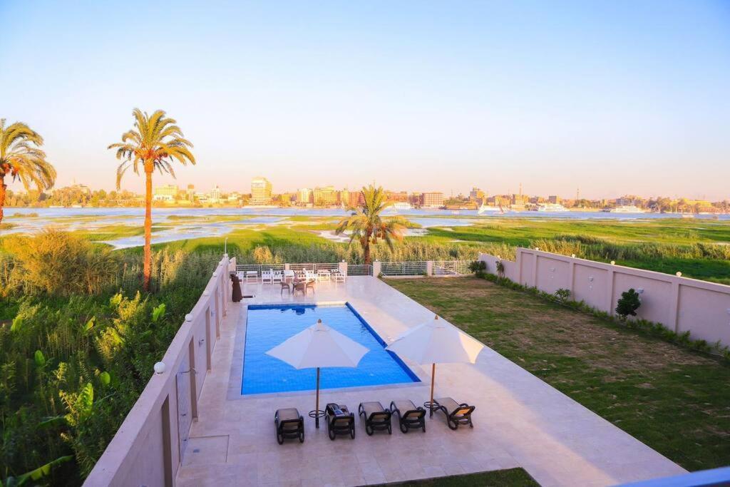 Royal Nile Villa - Nile View Apartment 1 Луксор Экстерьер фото
